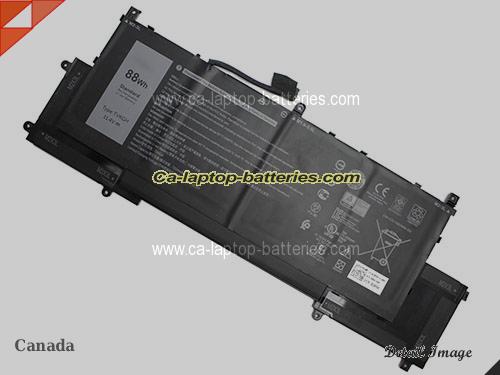  image 1 of Genuine DELL Latitude 9520 2in1 CX5GY Battery For laptop 7334mAh, 88Wh , 11.4V, Black , Li-Polymer