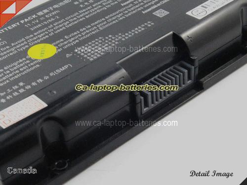  image 5 of 6-87-PB506-61D02 Battery, Canada Li-ion Rechargeable 5500mAh, 62Wh  CLEVO 6-87-PB506-61D02 Batteries