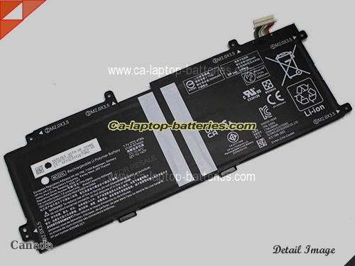  image 2 of Genuine HP Elite X2 G8 Battery For laptop 5950mAh, 47Wh , 7.7V, Black , Li-Polymer