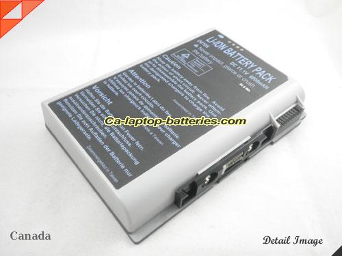  image 1 of 87-D618S-498 Battery, Canada Li-ion Rechargeable 6000mAh CLEVO 87-D618S-498 Batteries