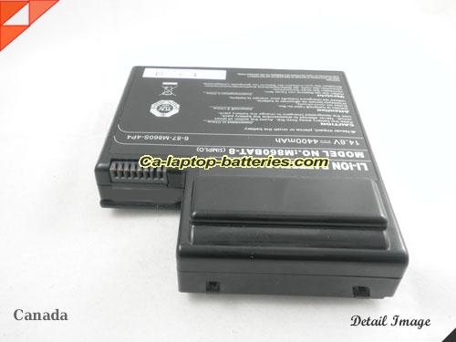  image 4 of 6-87-M860S-4P4 Battery, CAD$131.86 Canada Li-ion Rechargeable 4400mAh, 65.12Wh  CLEVO 6-87-M860S-4P4 Batteries