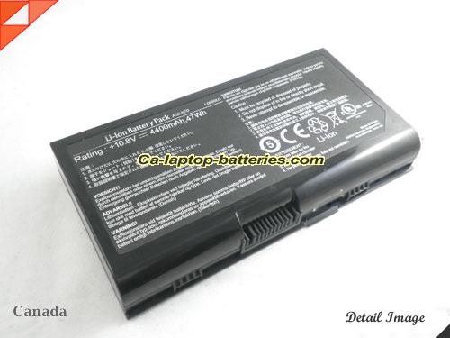  image 1 of A32-N70 Battery, Canada Li-ion Rechargeable 4400mAh ASUS A32-N70 Batteries