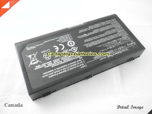  image 2 of A32-N70 Battery, Canada Li-ion Rechargeable 5200mAh ASUS A32-N70 Batteries