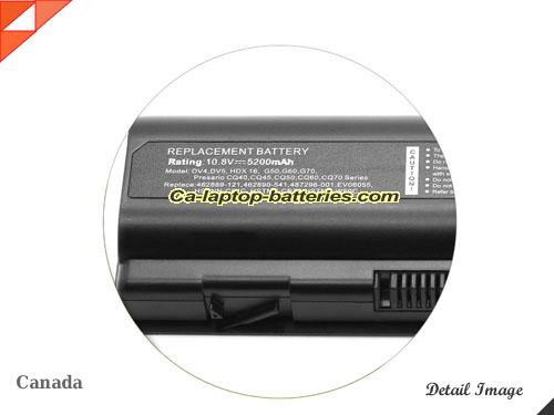  image 2 of HP Pavilion DV4 SERIES Replacement Battery 4400mAh 10.8V Black Li-ion