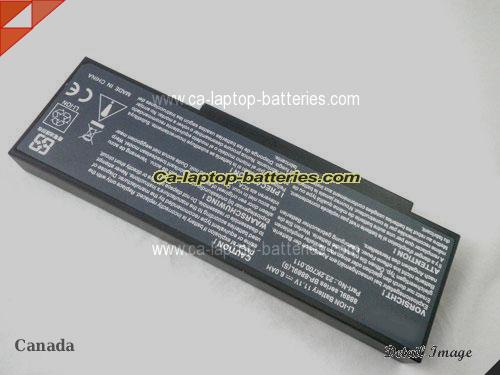  image 2 of PACKARD BELL Easy Note E1280 Replacement Battery 6600mAh 11.1V Black Li-ion