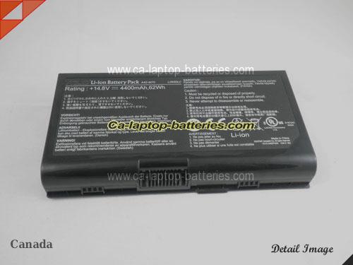  image 4 of ASUS G71 Series Replacement Battery 4400mAh 14.8V Black Li-ion