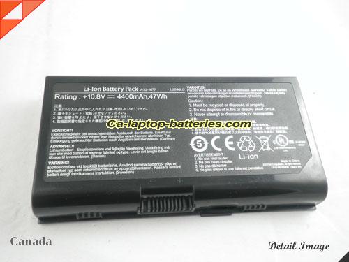  image 5 of Genuine ASUS Pro70T Battery For laptop 4400mAh, 10.8V, Black , Li-ion