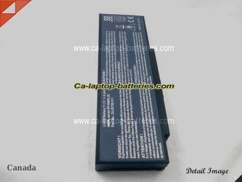  image 3 of PACKARD BELL Easy Note E3248 Replacement Battery 6600mAh 11.1V Black Li-ion