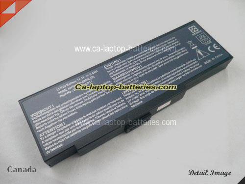  image 5 of PACKARD BELL Easy Note E3248 Replacement Battery 6600mAh 11.1V Black Li-ion