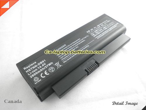  image 1 of HSTNN-0B91 Battery, Canada Li-ion Rechargeable 2600mAh HP HSTNN-0B91 Batteries