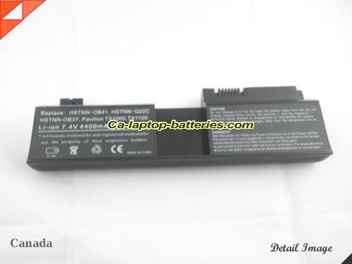  image 5 of HP TouchSmart tx2-1000 series Replacement Battery 5200mAh 7.2V Black Li-ion