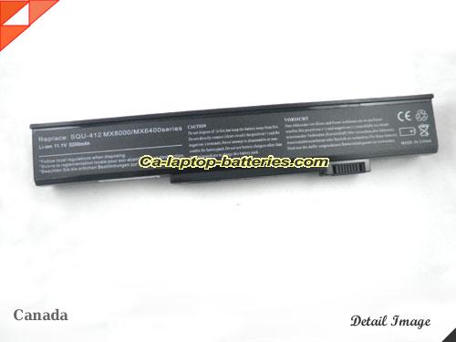  image 5 of 106229 Battery, CAD$Coming soon! Canada Li-ion Rechargeable 5200mAh GATEWAY 106229 Batteries