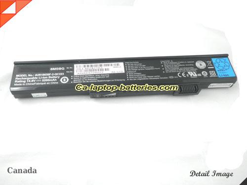  image 5 of 6500950 Battery, Canada Li-ion Rechargeable 4800mAh GATEWAY 6500950 Batteries