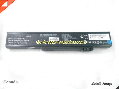  image 5 of 6500996 Battery, Canada Li-ion Rechargeable 5200mAh GATEWAY 6500996 Batteries