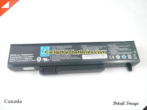  image 5 of 6501186 Battery, Canada Li-ion Rechargeable 5200mAh GATEWAY 6501186 Batteries