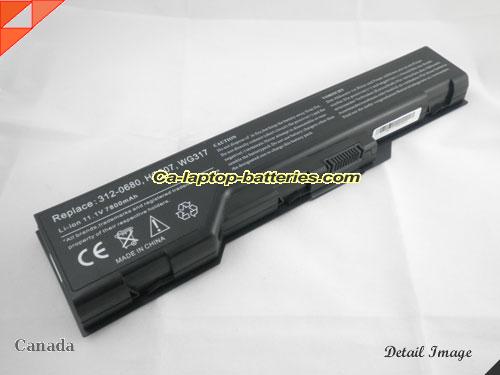  image 1 of 312-0680 Battery, Canada Li-ion Rechargeable 7800mAh DELL 312-0680 Batteries