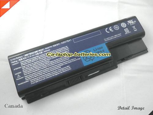  image 1 of Genuine ACER Aspire 7520G Battery For laptop 4400mAh, 11.1V, Black , Li-ion