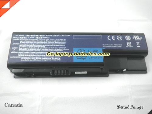  image 5 of Genuine ACER Aspire 7520G Battery For laptop 4400mAh, 11.1V, Black , Li-ion