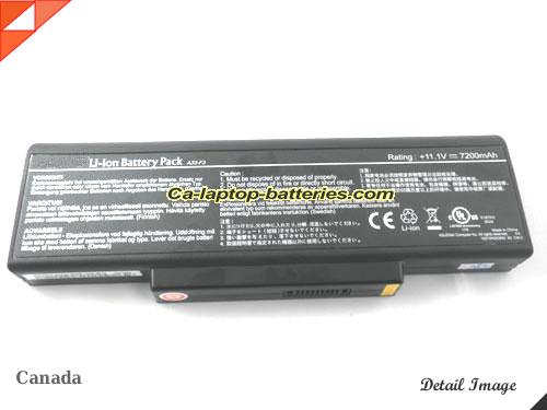  image 5 of 90-NI11B1000 Battery, Canada Li-ion Rechargeable 7200mAh ASUS 90-NI11B1000 Batteries