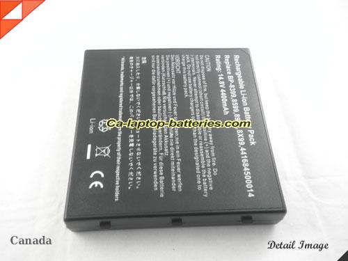  image 5 of PACKARD BELL Easy Note F5 Series Replacement Battery 4400mAh 14.8V Black Li-ion