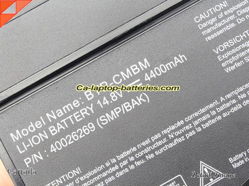  image 5 of 40026269 Battery, Canada Li-ion Rechargeable 4400mAh MEDION 40026269 Batteries