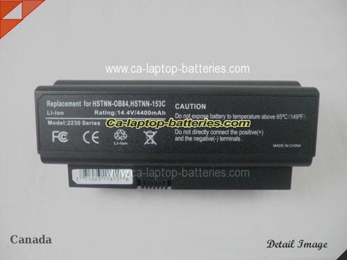  image 5 of HP Presario CQ20-100 Series Replacement Battery 4400mAh, 63Wh  14.4V Black Li-ion