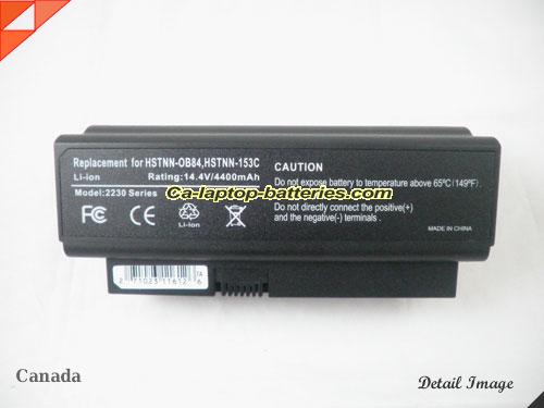  image 5 of HP Presario CQ20-100CTO Replacement Battery 4400mAh, 63Wh  14.4V Black Li-ion