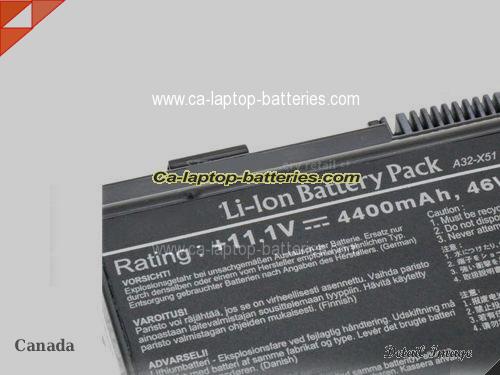  image 2 of Genuine PACKARD BELL MX66 Series Battery For laptop 4400mAh, 46Wh , 11.1V, Black , Li-ion