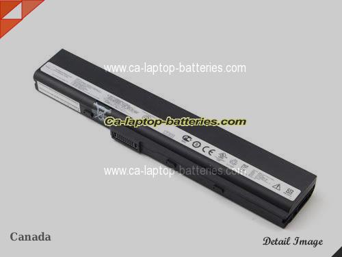  image 5 of ASUS N82EI Replacement Battery 4400mAh 14.4V Black Li-ion