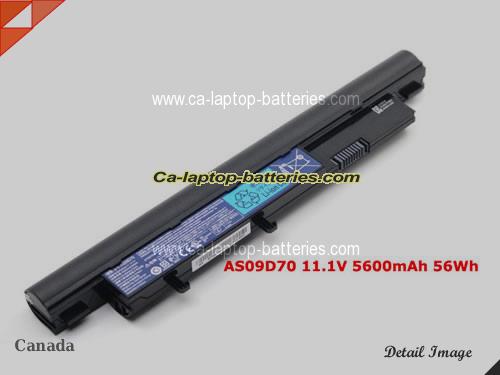  image 1 of Genuine ACER AS3810TZ-4190 Battery For laptop 5600mAh, 11.1V, Black , Li-ion