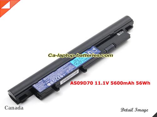  image 1 of Genuine ACER AS4810T-8194 Battery For laptop 5600mAh, 11.1V, Black , Li-ion