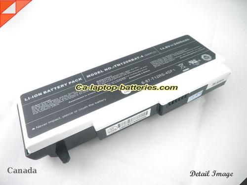  image 5 of 6-87-T121S-4UF Battery, Canada Li-ion Rechargeable 2400mAh CLEVO 6-87-T121S-4UF Batteries