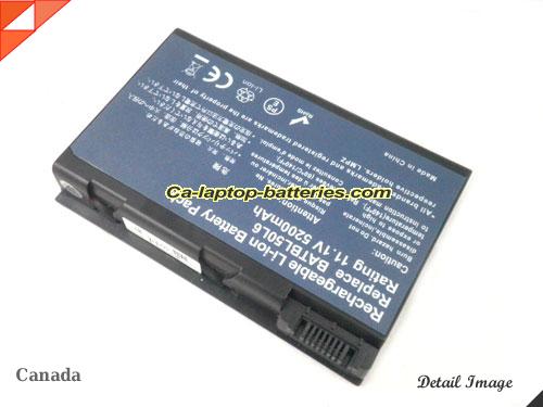  image 2 of BATBL50L6 Battery, Canada Li-ion Rechargeable 5200mAh ACER BATBL50L6 Batteries
