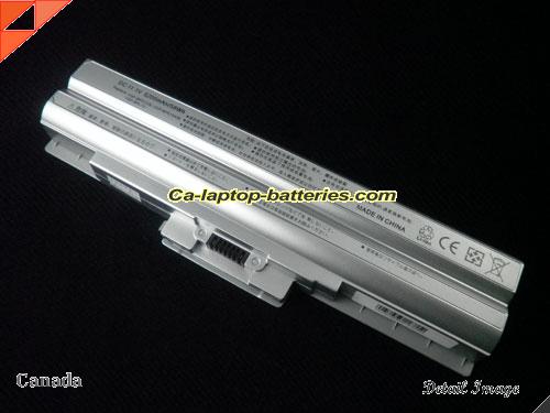  image 1 of SONY VAIO VGN-CS26T/C Replacement Battery 5200mAh 11.1V Silver Li-ion