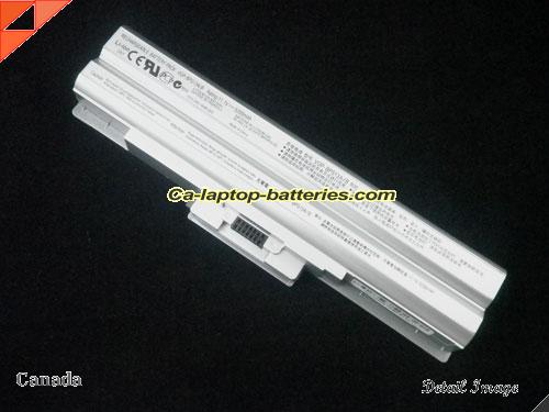  image 1 of Genuine SONY VAIO VGN-CS26T/C Battery For laptop 4400mAh, 11.1V, Silver , Li-ion