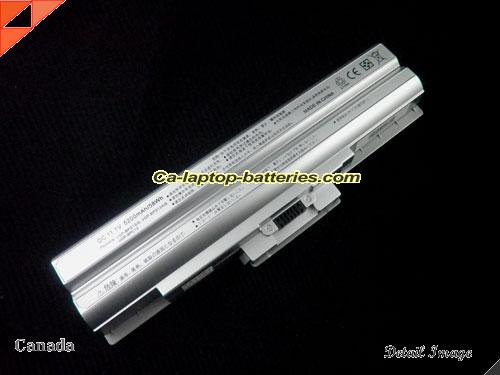  image 2 of SONY VAIO VGN-CS26T/C Replacement Battery 5200mAh 11.1V Silver Li-ion