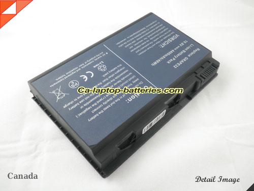  image 2 of TM-2007 Battery, CAD$49.13 Canada Li-ion Rechargeable 5200mAh ACER TM-2007 Batteries