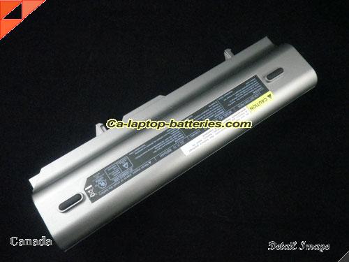  image 2 of CLEVO M361C Replacement Battery 8800mAh 11.1V Grey Li-ion