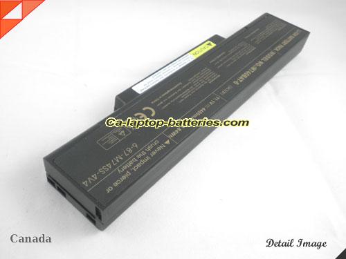  image 2 of CLEVO M77SUN Replacement Battery 4400mAh 11.1V Black Li-ion