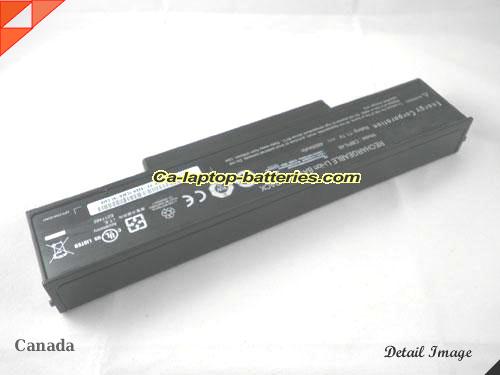  image 2 of Genuine CLEVO M77SUN Battery For laptop 4800mAh, 11.1V, Black , Li-ion