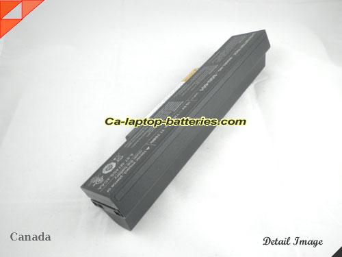  image 2 of Genuine CLEVO M77SUN Battery For laptop 7200mAh, 77.76Wh , 10.8V, Black , Li-ion