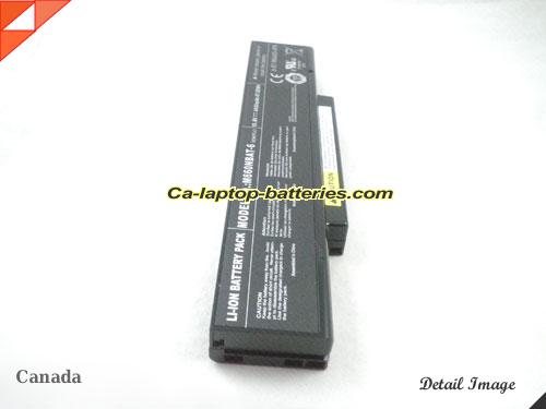  image 3 of Genuine CLEVO M77SUN Battery For laptop 4400mAh, 47.52Wh , 10.8V, Black , Li-ion