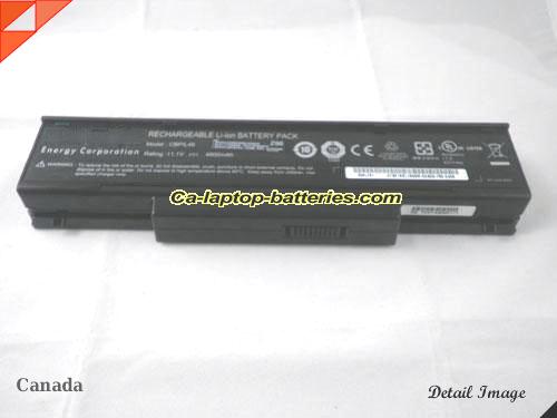  image 4 of Genuine CLEVO M77SUN Battery For laptop 4800mAh, 11.1V, Black , Li-ion