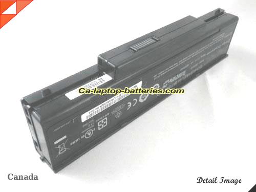  image 5 of Genuine CLEVO M77SUN Battery For laptop 4800mAh, 11.1V, Black , Li-ion