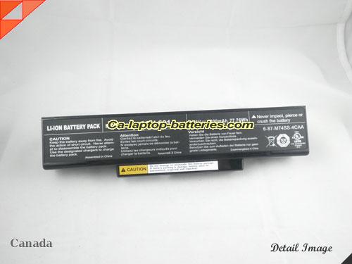  image 5 of Genuine CLEVO M77SUN Battery For laptop 7200mAh, 77.76Wh , 10.8V, Black , Li-ion