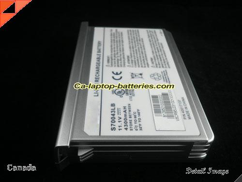  image 4 of CELXPERT Medion Celxpert S70043LB Replacement Battery 4300mAh 11.1V Silver Li-ion