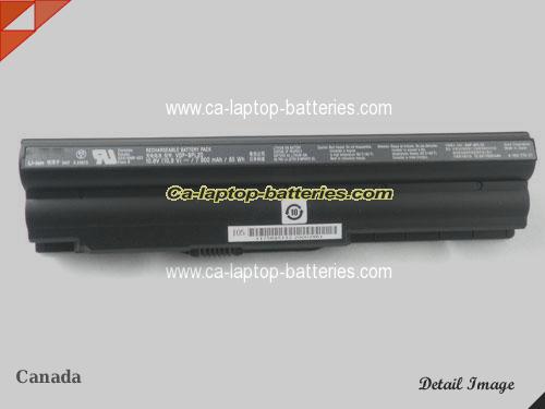  image 5 of Genuine SONY VAIO VPC-Z114GX/S Battery For laptop 85Wh, 10.8V, Black , Li-ion