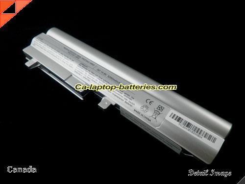  image 3 of TOSHIBA Satellite NB205 Series Replacement Battery 4400mAh 10.8V Silver Li-ion