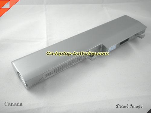  image 3 of TOSHIBA Satellite NB205 Series Replacement Battery 5800mAh, 63Wh  10.8V Silver Li-ion