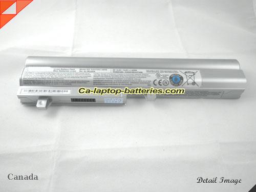  image 5 of TOSHIBA Satellite NB205 Series Replacement Battery 5800mAh, 63Wh  10.8V Silver Li-ion